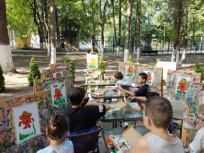 Санаторий «Шахтёр» г. Ессентуки. Детская развлекательная программа